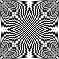 rays_radial_allcorners example